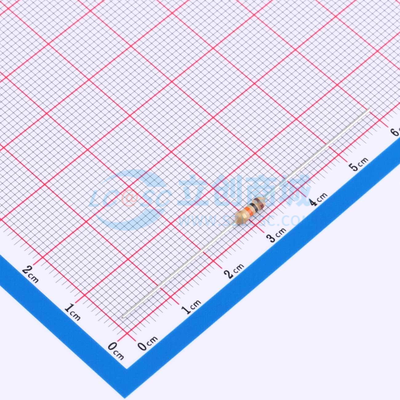 点击查看大图 CFR-25JB-52-10K实物图