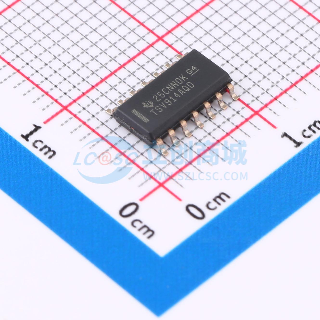 点击查看大图 TSV914AQDRQ1实物图