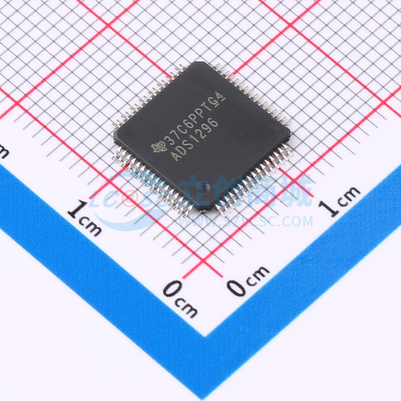 点击查看大图 ADS1296IPAG实物图