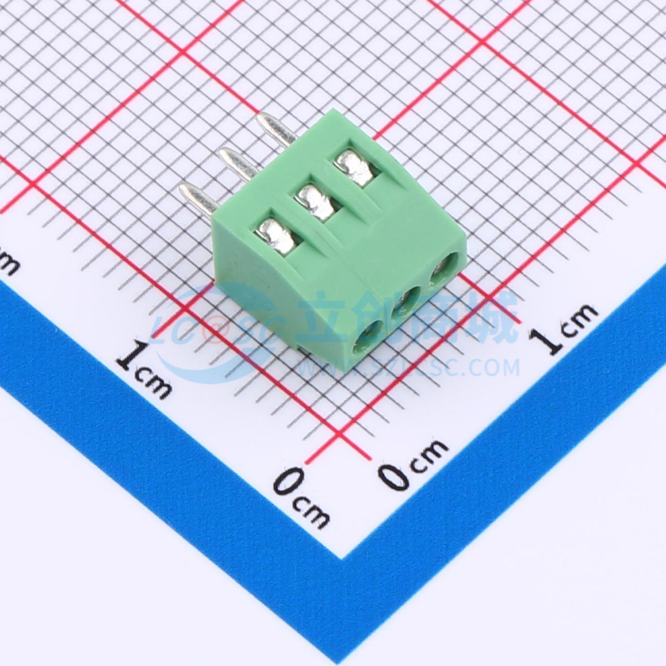点击查看大图 ZX-DG28L-2.54-3P实物图