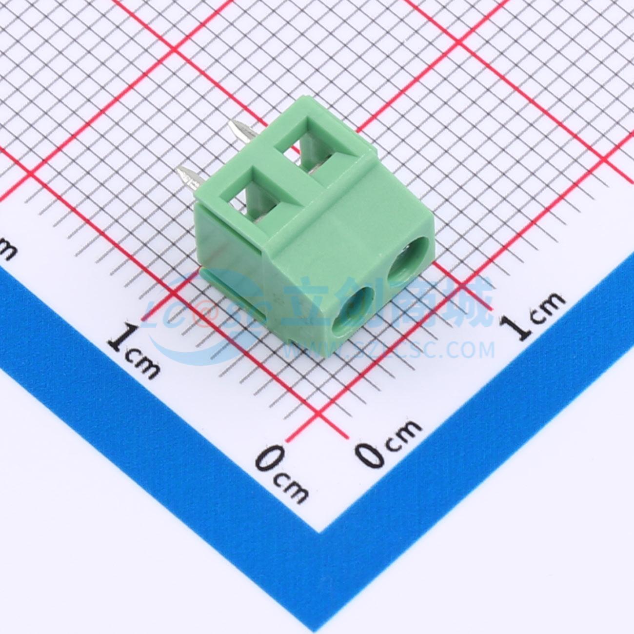 点击查看大图 BX-DG28L-3.81-2P实物图