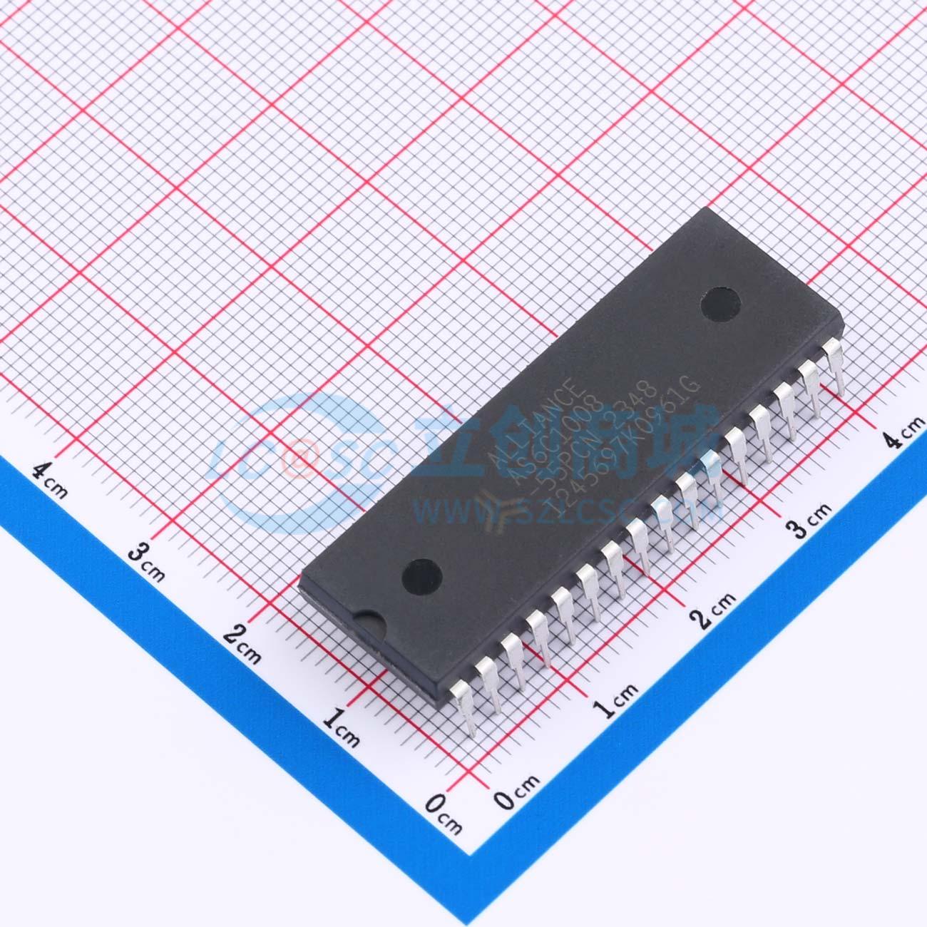 点击查看大图 AS6C1008-55PCN实物图