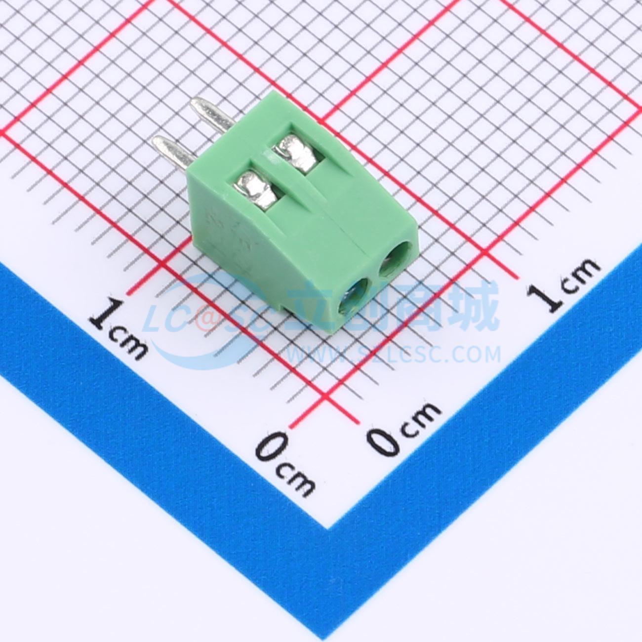 点击查看大图 BX-DG28L-2.54-2P实物图