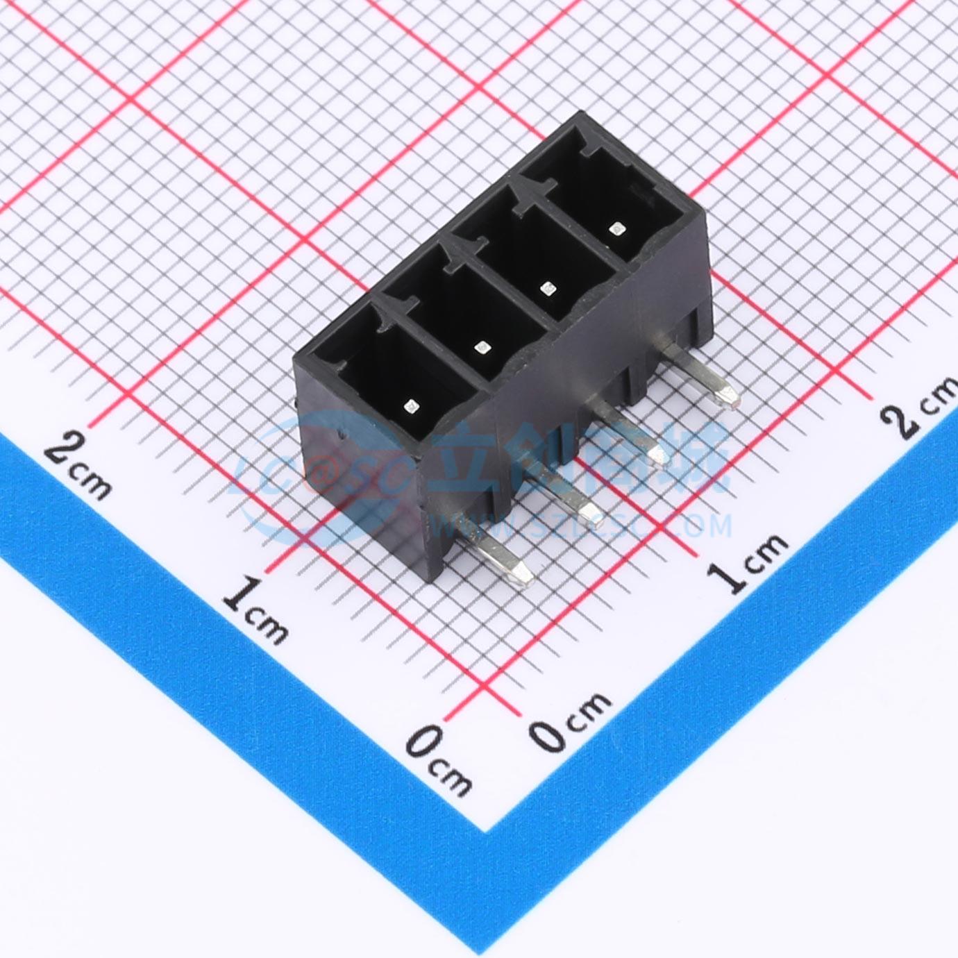 点击查看大图 ZX-DGRC-3.81-4P-B实物图