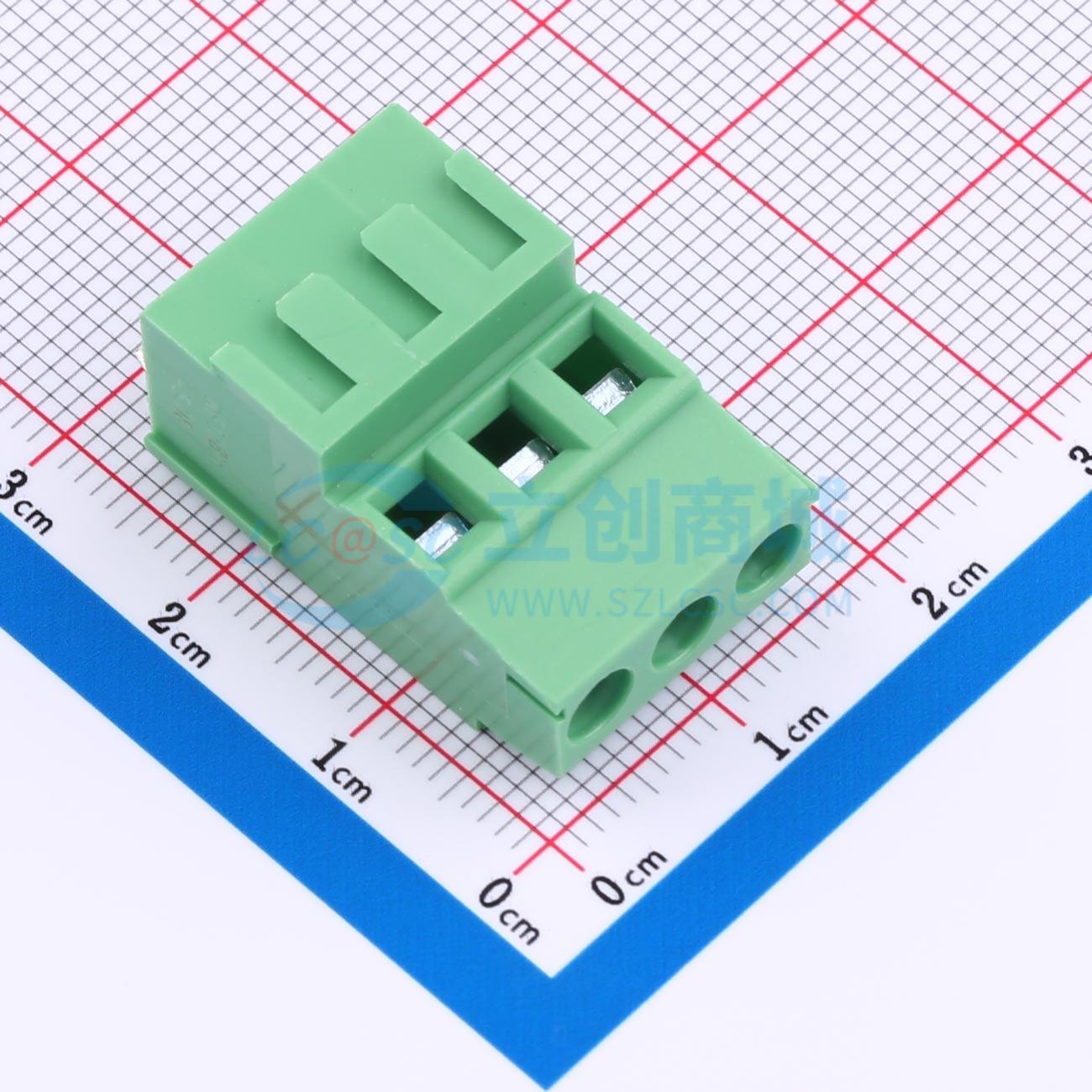 点击查看大图 ZX-DG28V-5.08-3P实物图
