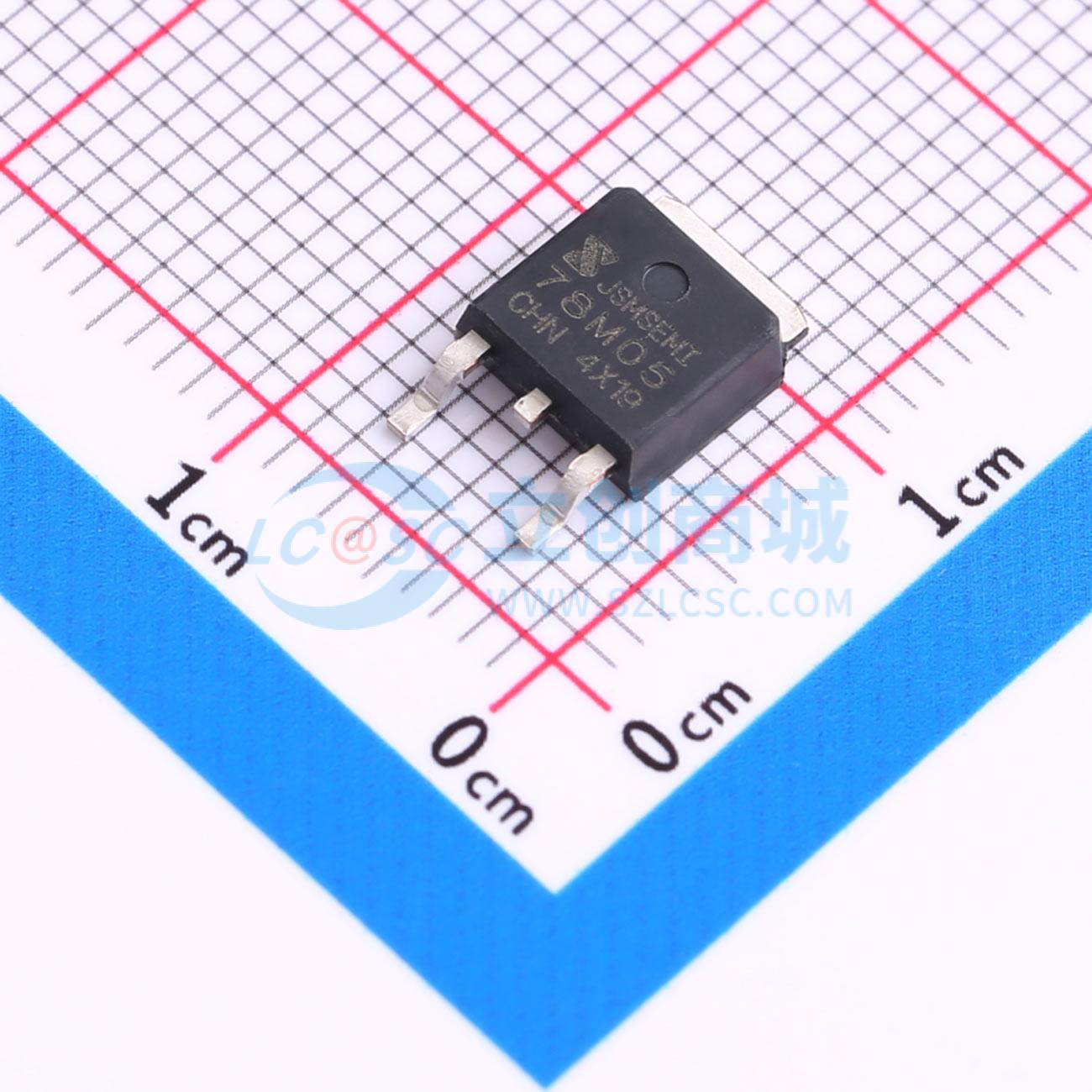 点击查看大图 MC7805BDTRKG-JSM实物图