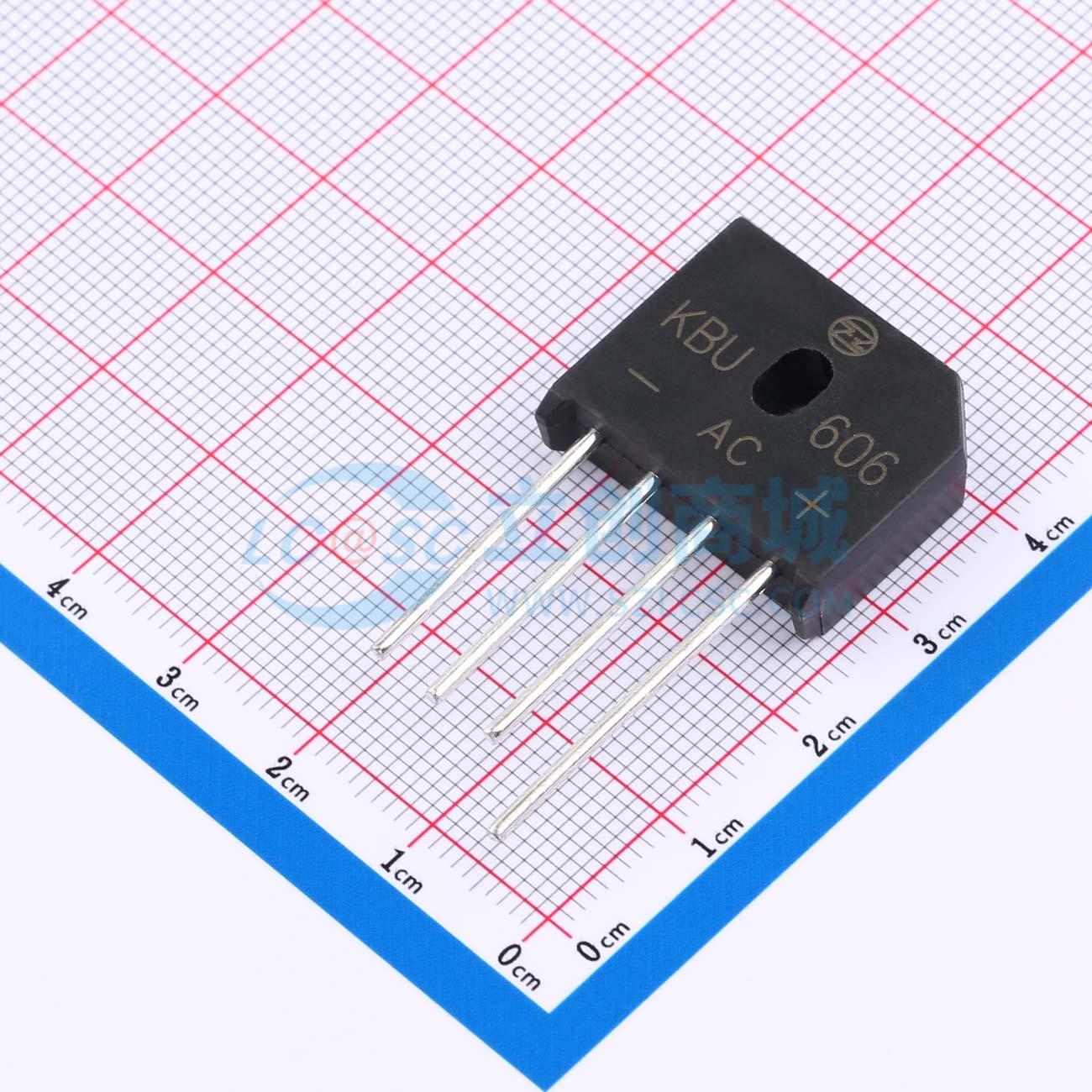 点击查看大图 KBU606实物图