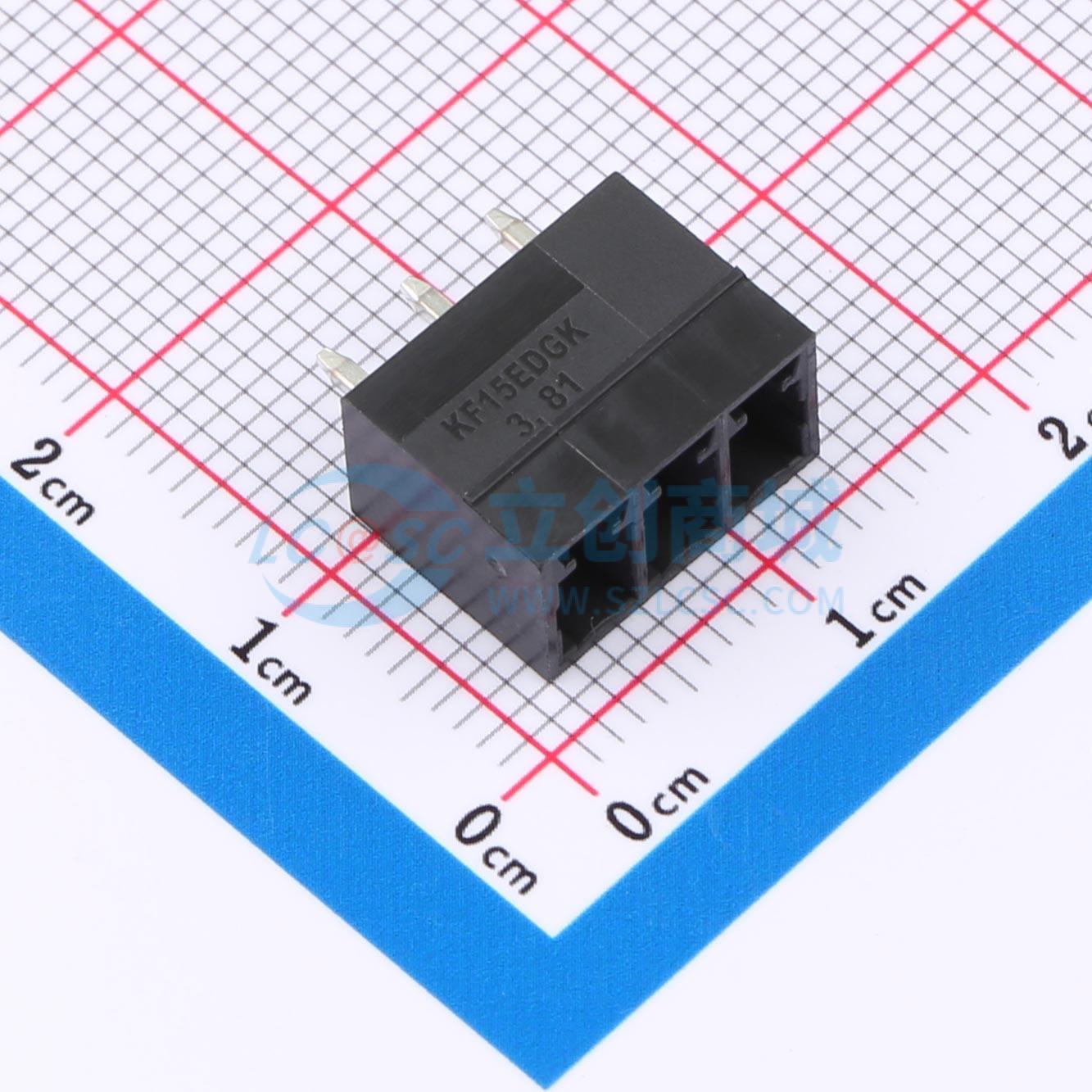 点击查看大图 ZX-DGVC-3.81-3P-B实物图