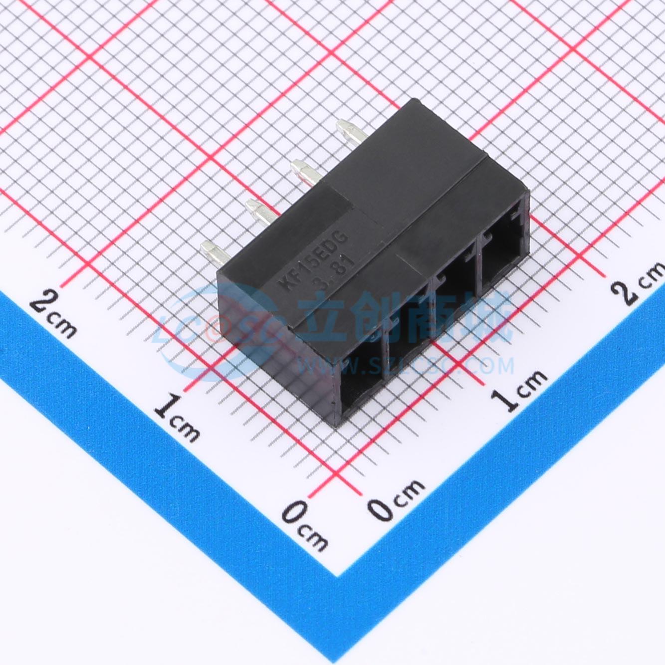 点击查看大图 ZX-DGVC-3.81-4P-B实物图