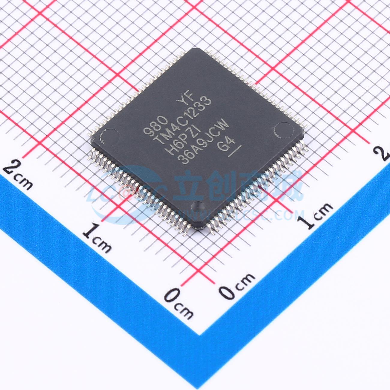 点击查看大图 TM4C1233H6PZIR实物图