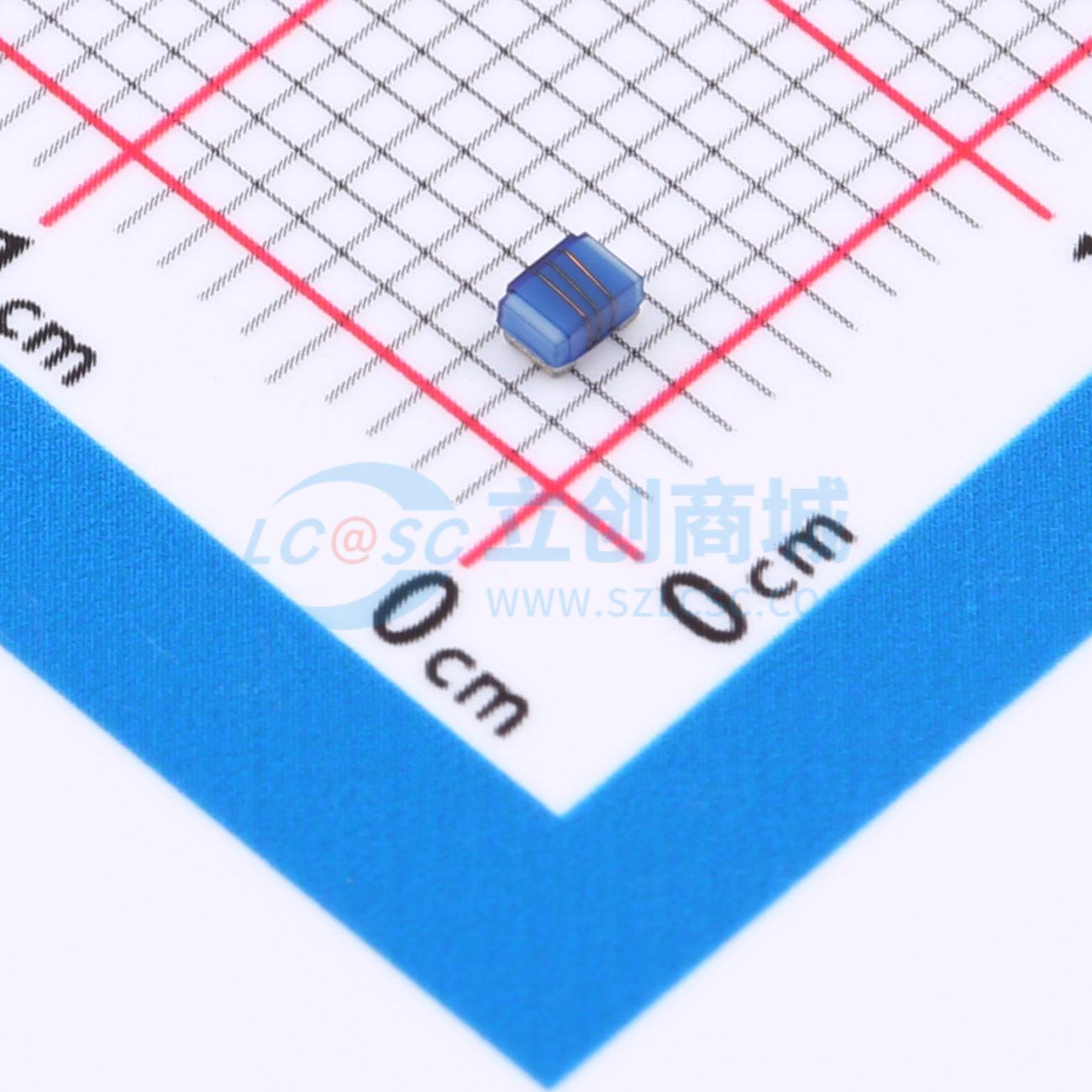 点击查看大图 MWI0805UC10NJST-HF实物图