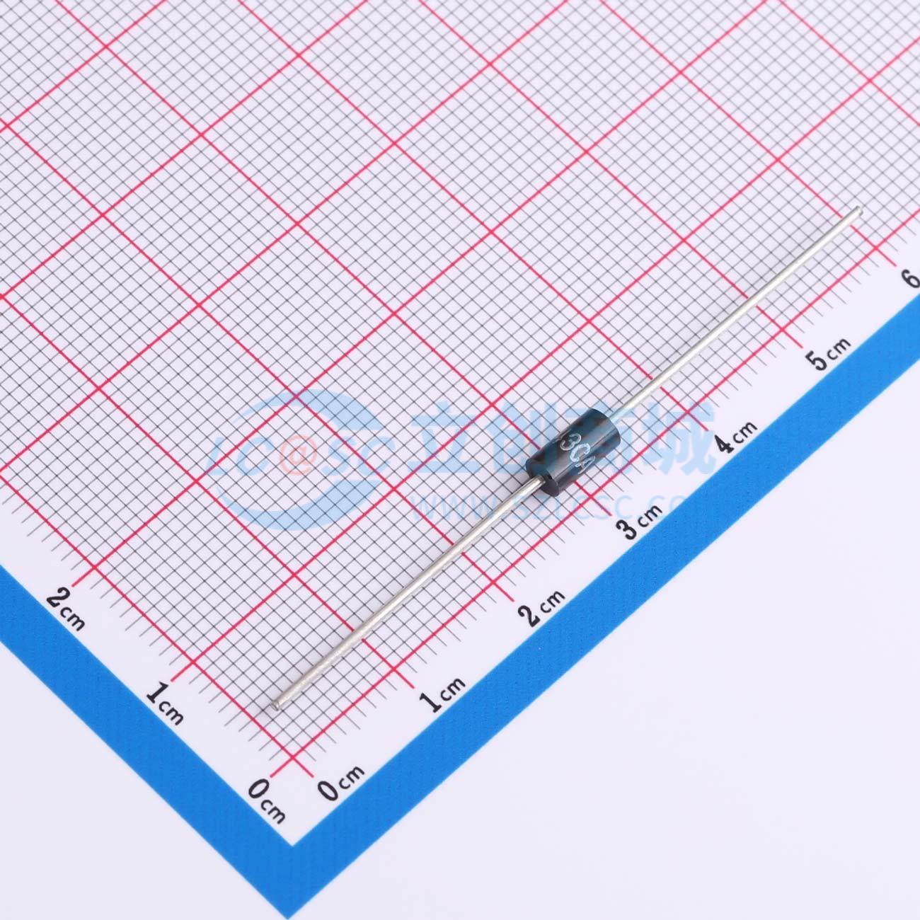 点击查看大图 P6KE43CA实物图