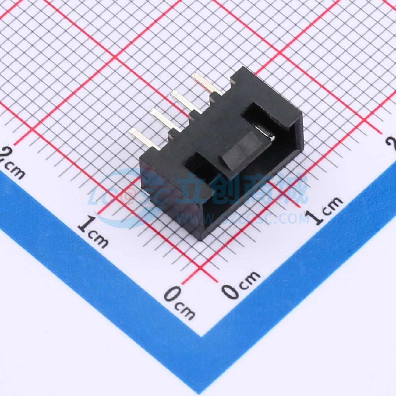 点击查看大图 2.54-4P ZZDK-H实物图