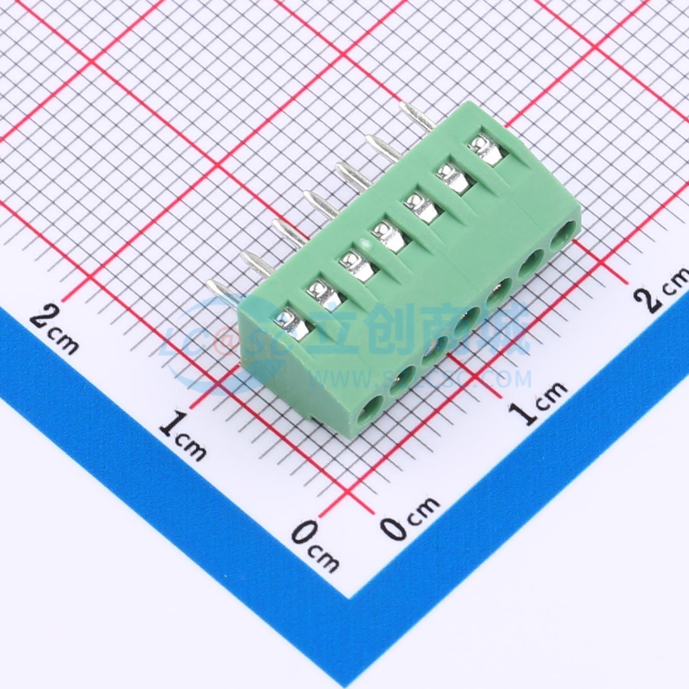 点击查看大图 BX-DG28L-2.54-7P实物图