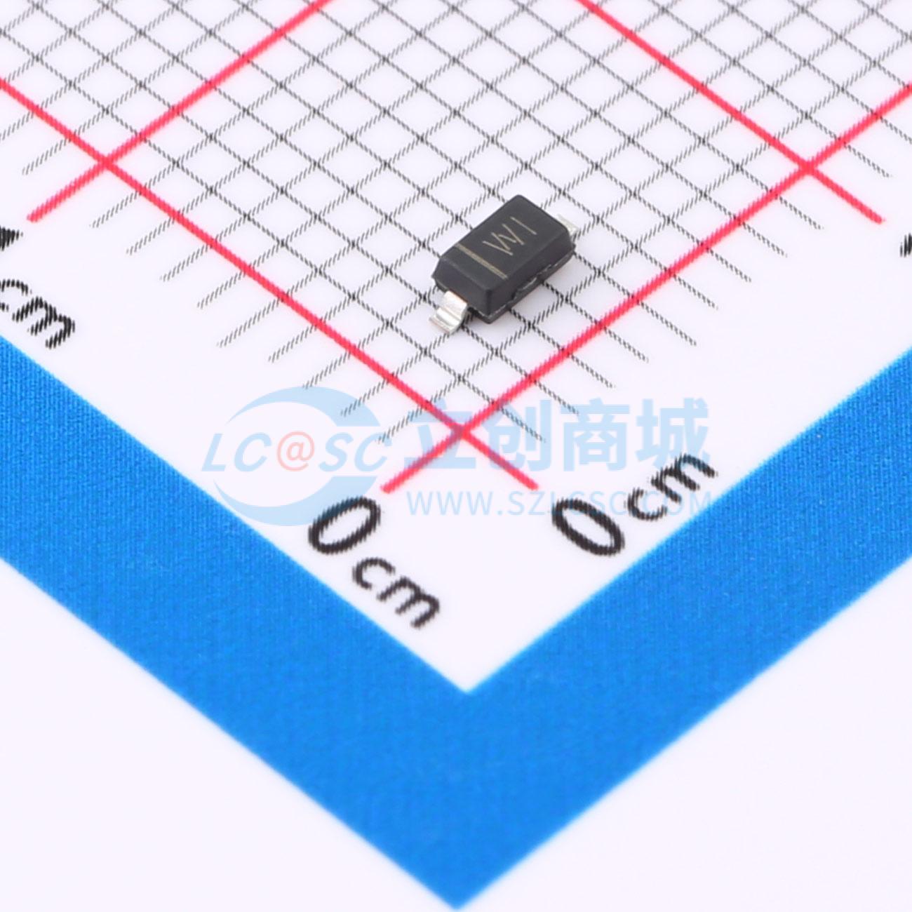 点击查看大图 BZT52C13 WI实物图