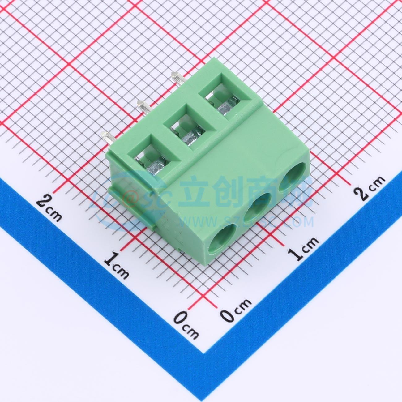 点击查看大图 BX-DG28L-5.08-3P实物图
