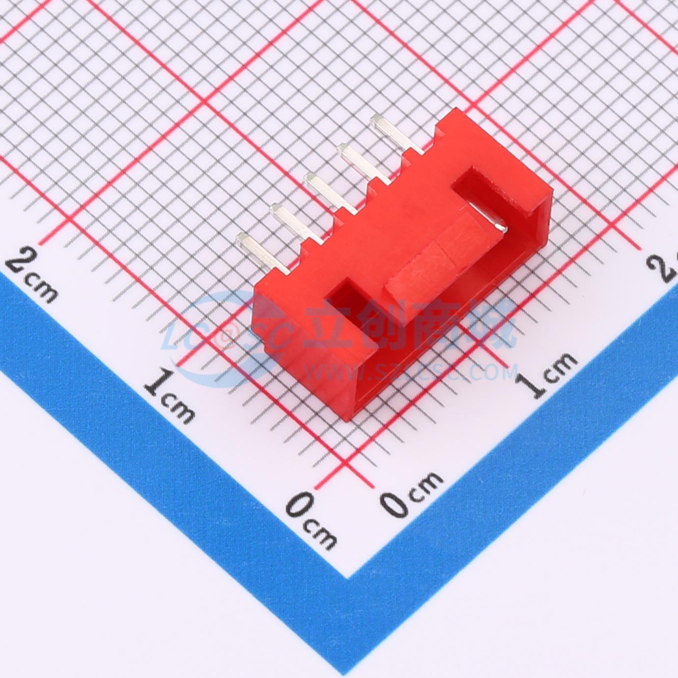 点击查看大图 2.54-5P ZZDK-R实物图