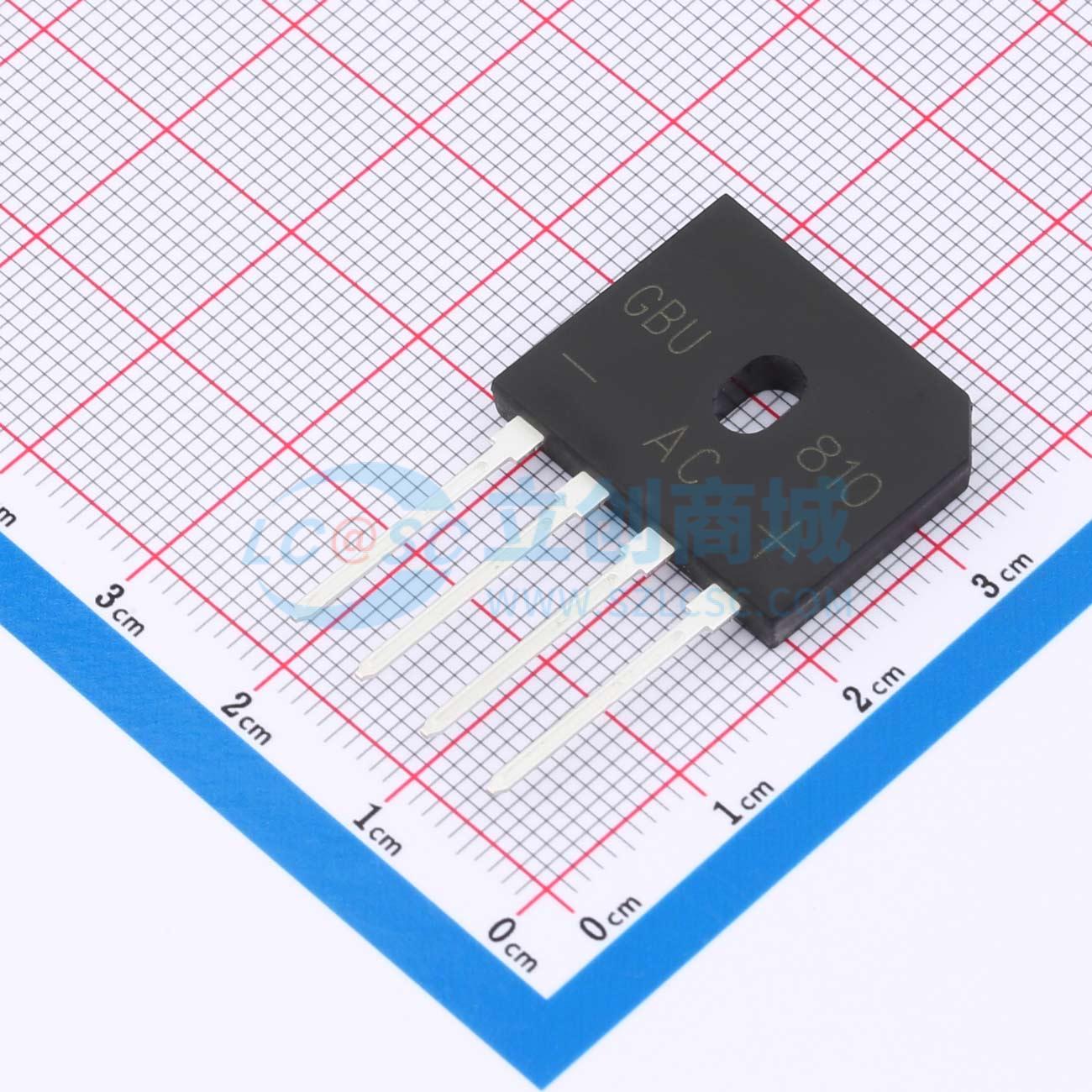 点击查看大图 GBU810-TD实物图