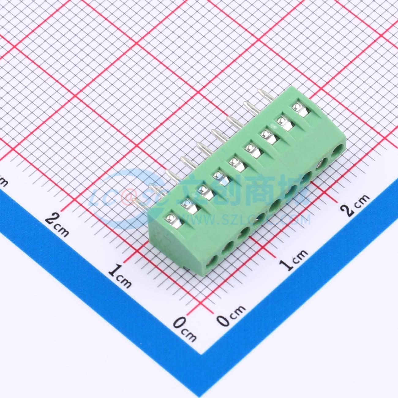 点击查看大图 BX-DG28L-2.54-9P实物图