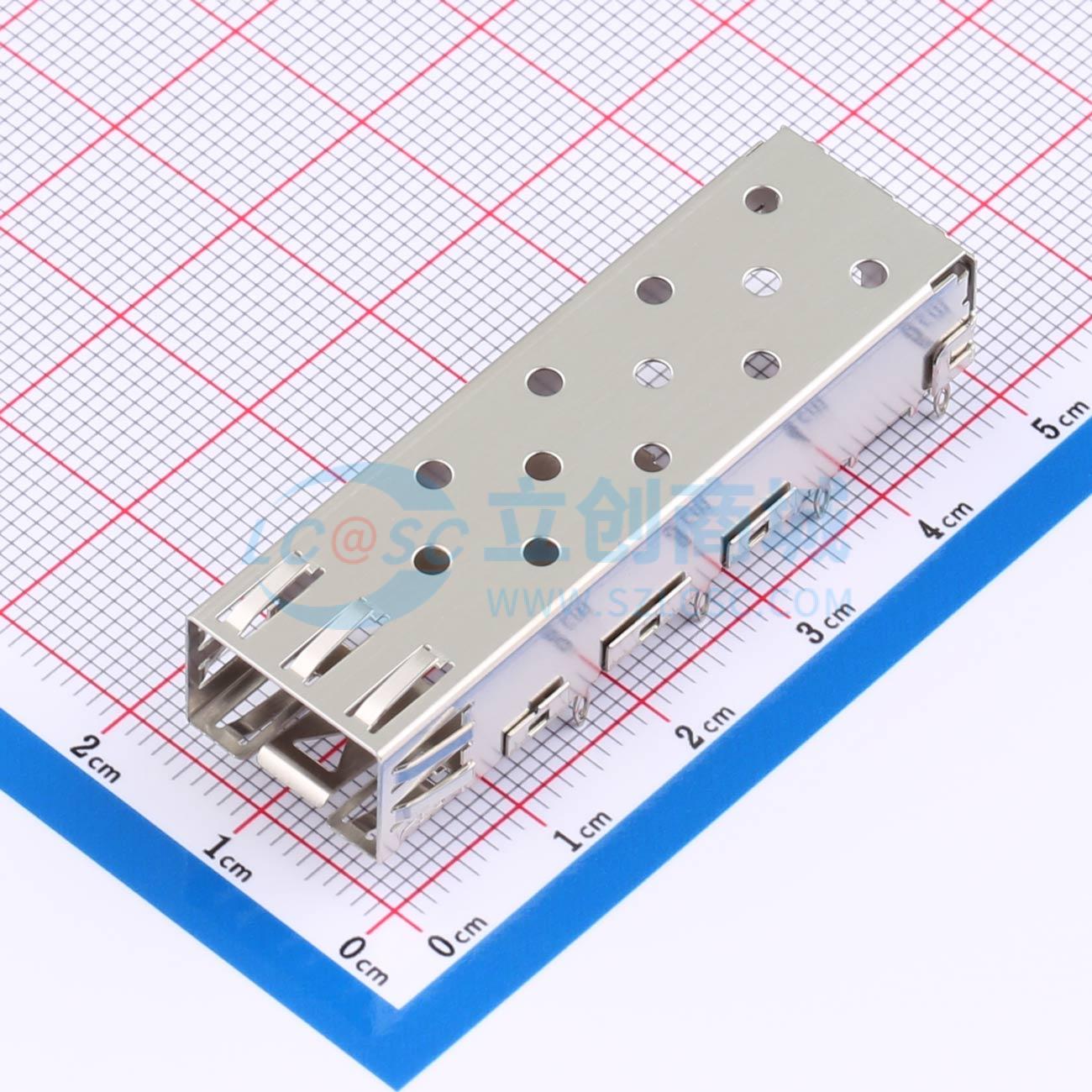 点击查看大图 SFP 2227023 1X1Y实物图