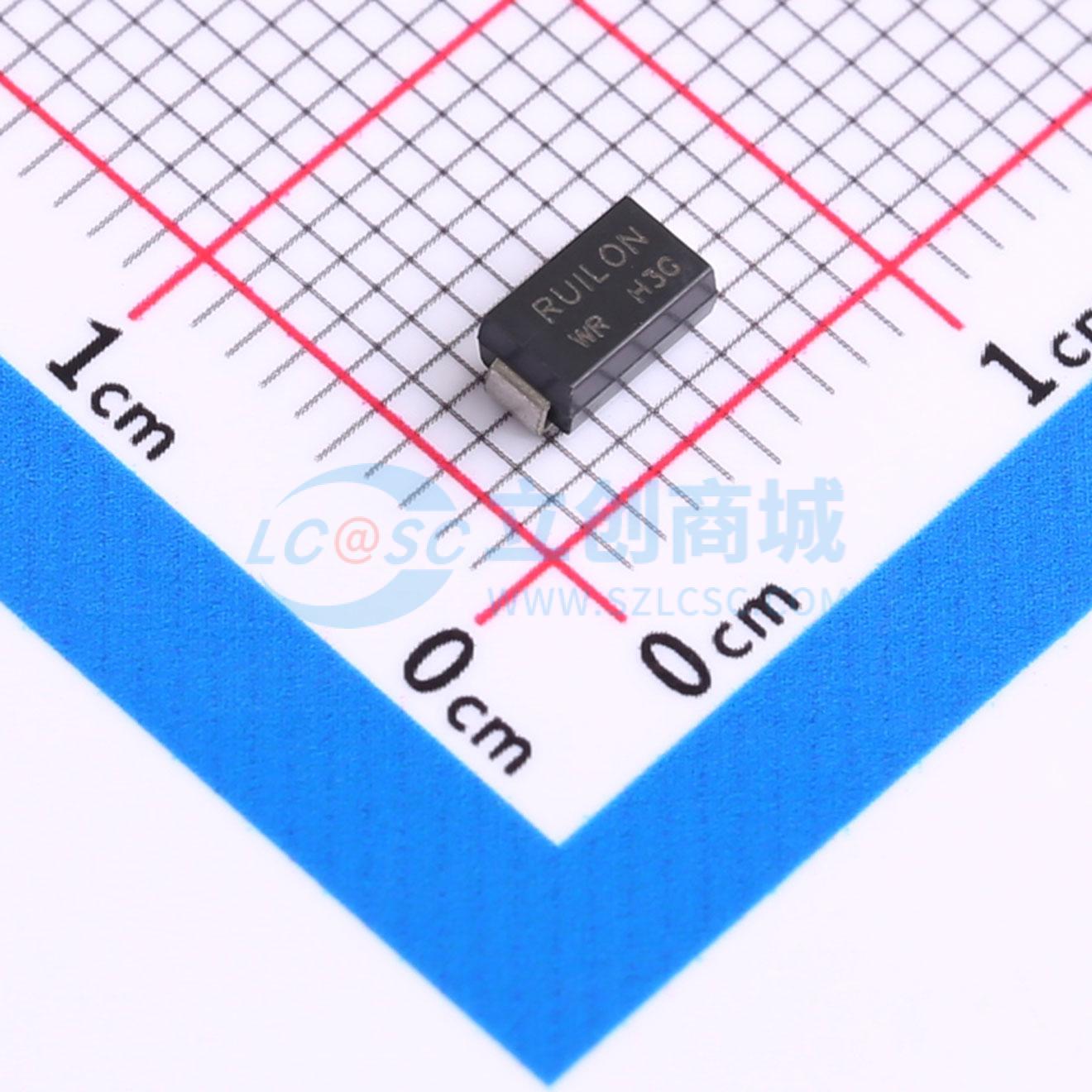 点击查看大图 SMAJ75CA实物图