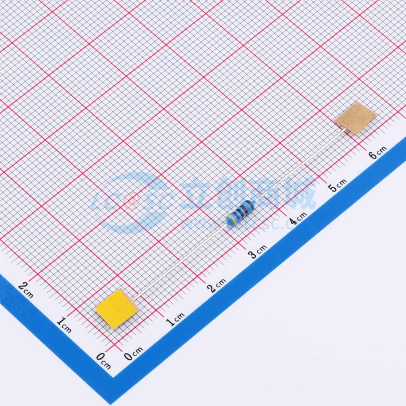 点击查看大图 MF0207FRE52-4K7实物图