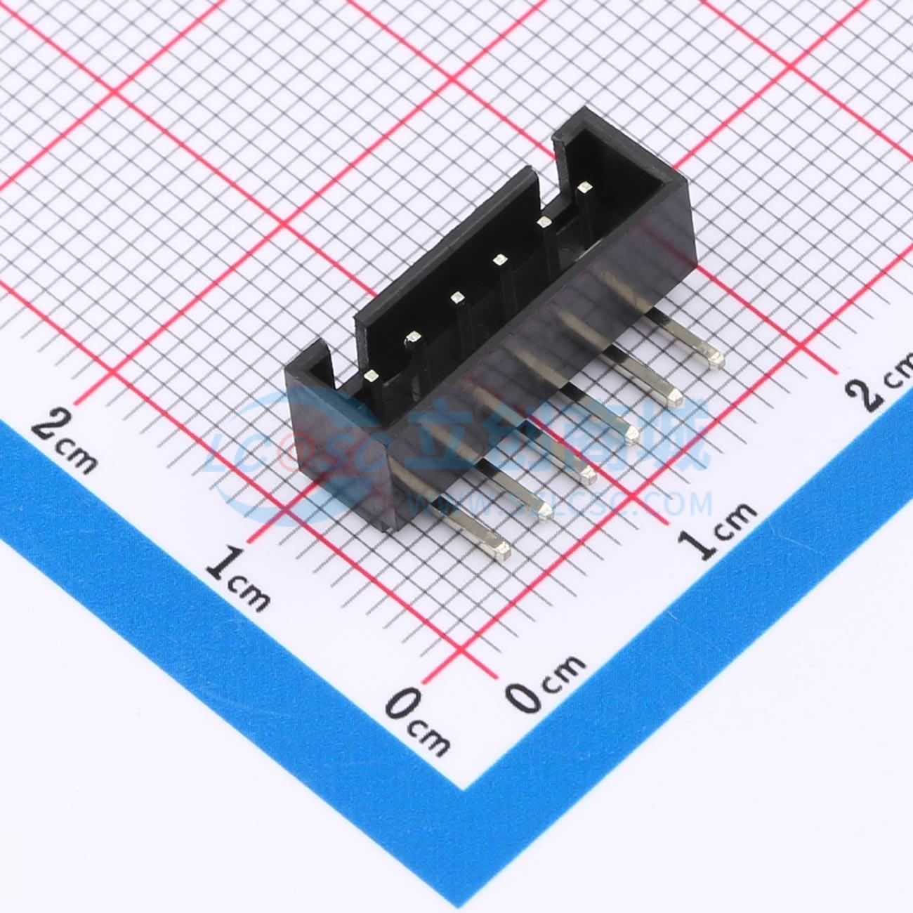 点击查看大图 2.54-6P WZDK-H实物图