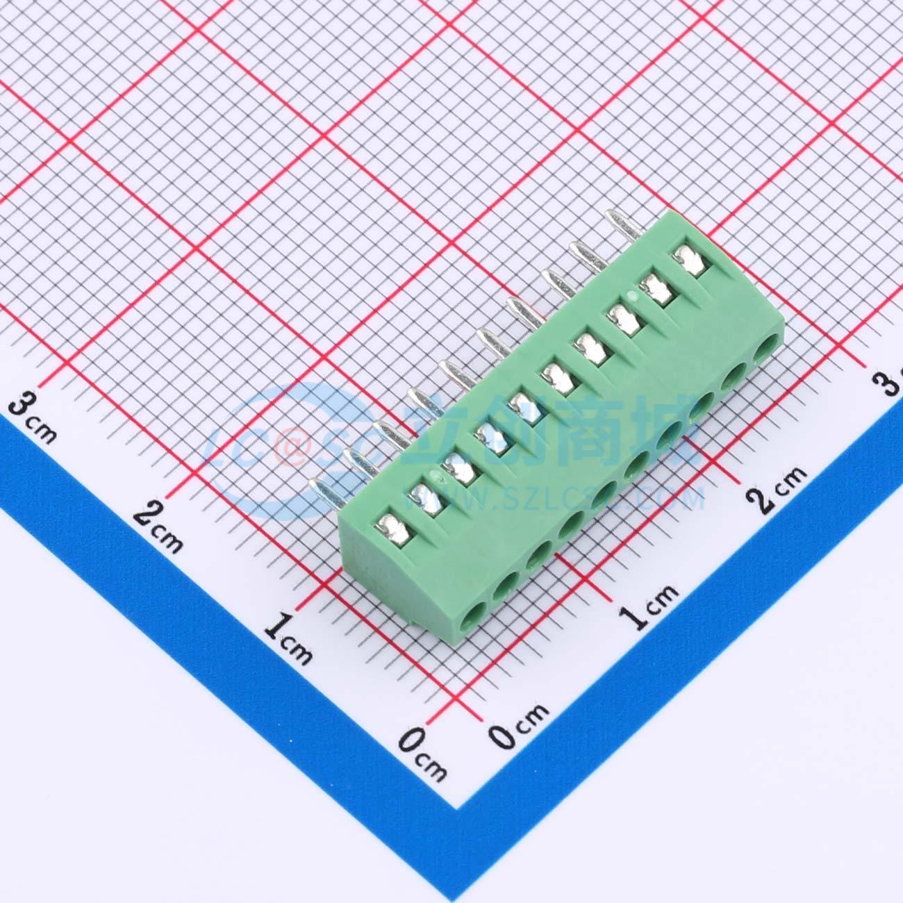 点击查看大图 BX-DG28L-2.54-10P实物图