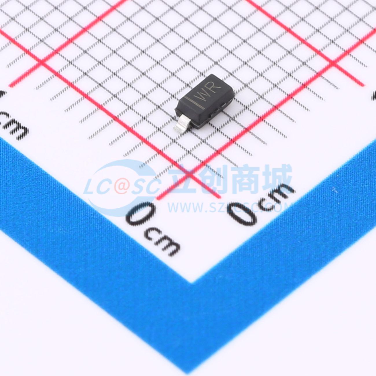 点击查看大图 BZT52C33 WR实物图