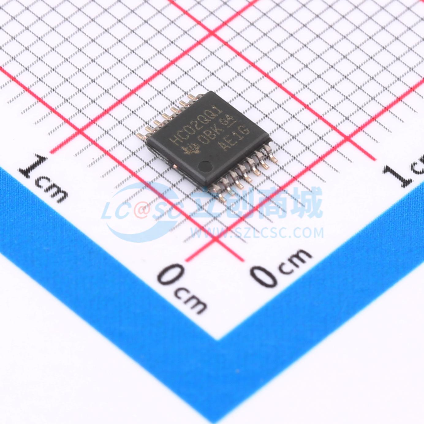 点击查看大图 SN74HC02QPWRQ1实物图