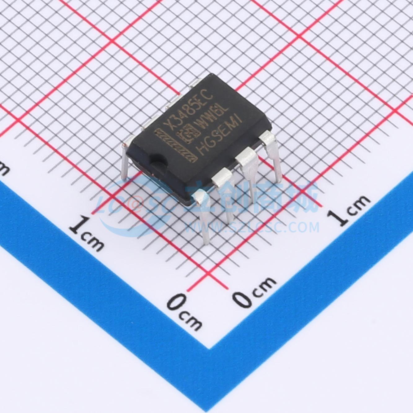 点击查看大图 MAX3485ECN实物图