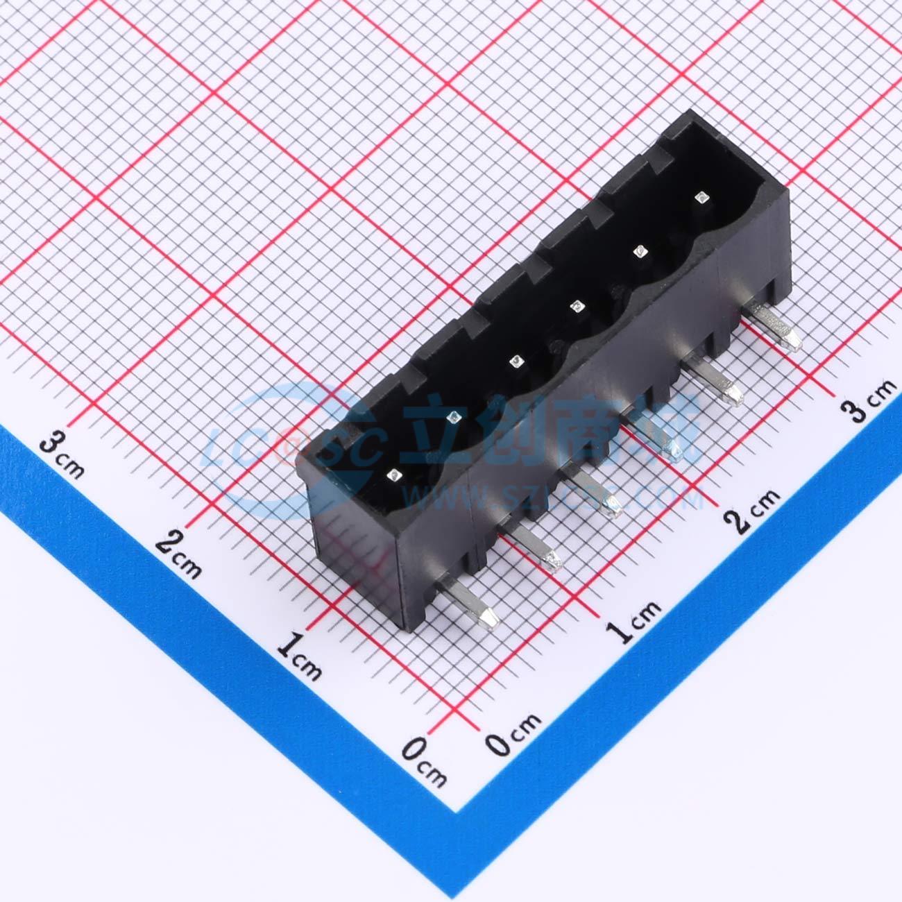 点击查看大图 ZX-DGRC-5.08-6P-B实物图