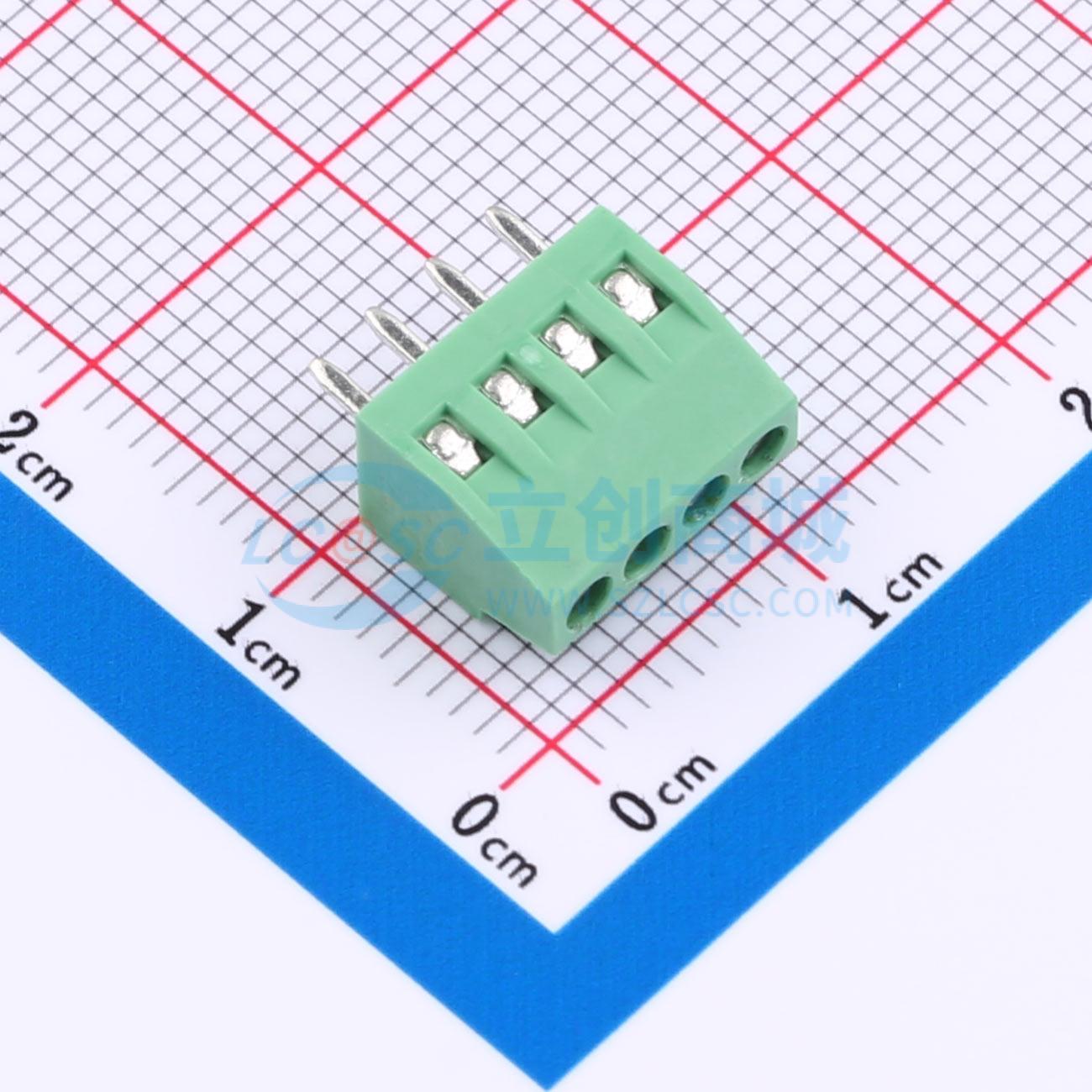 点击查看大图 BX-DG28L-2.54-4P实物图