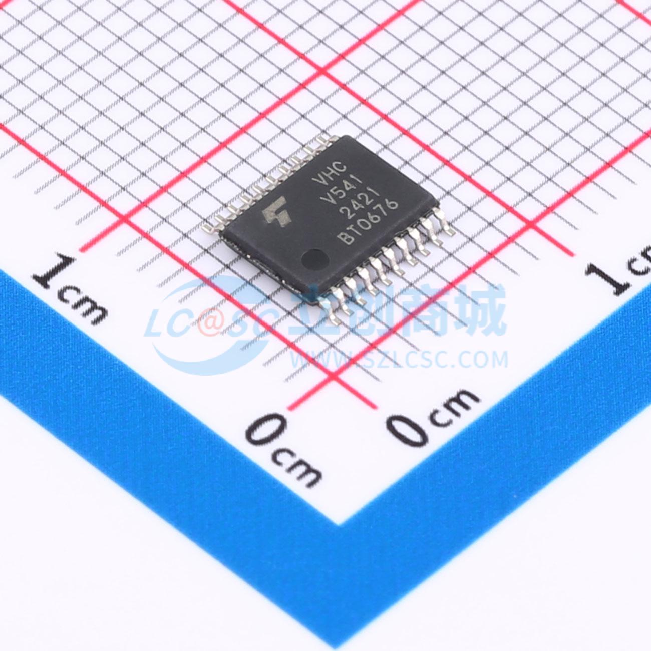 点击查看大图 74VHCV541FT实物图