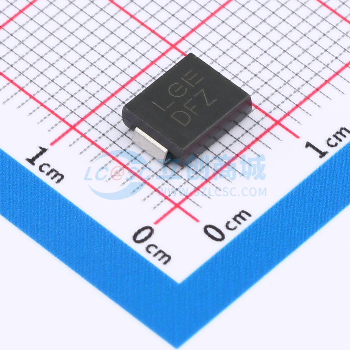 点击查看大图 SMDJ51CA实物图