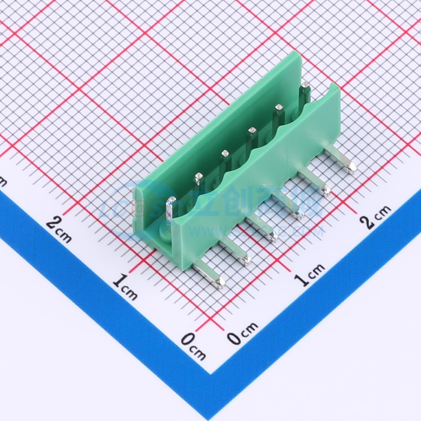 点击查看大图 MXHT396R-3.96-06P-GN01-Cu-A实物图