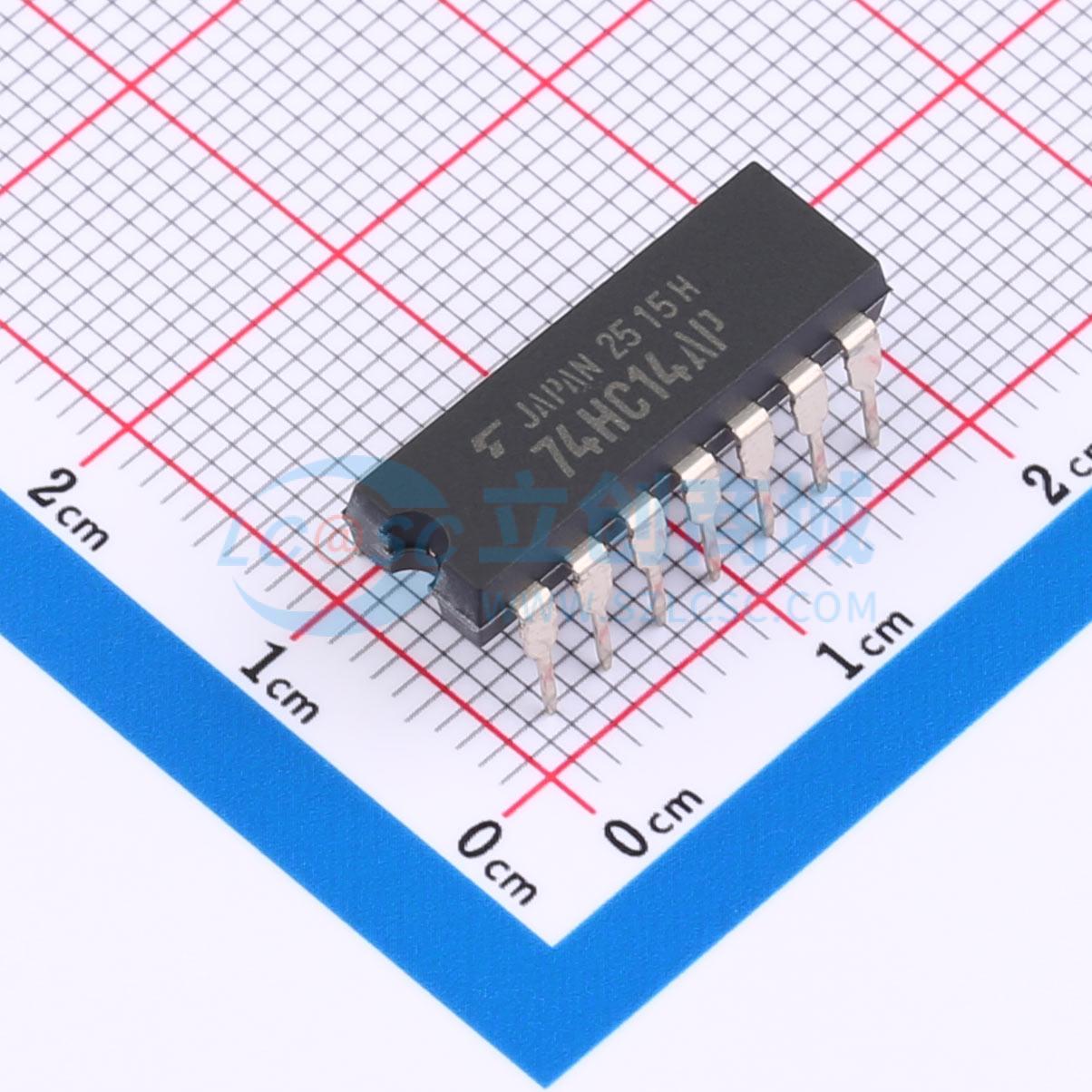 点击查看大图 TC74HC14APF实物图