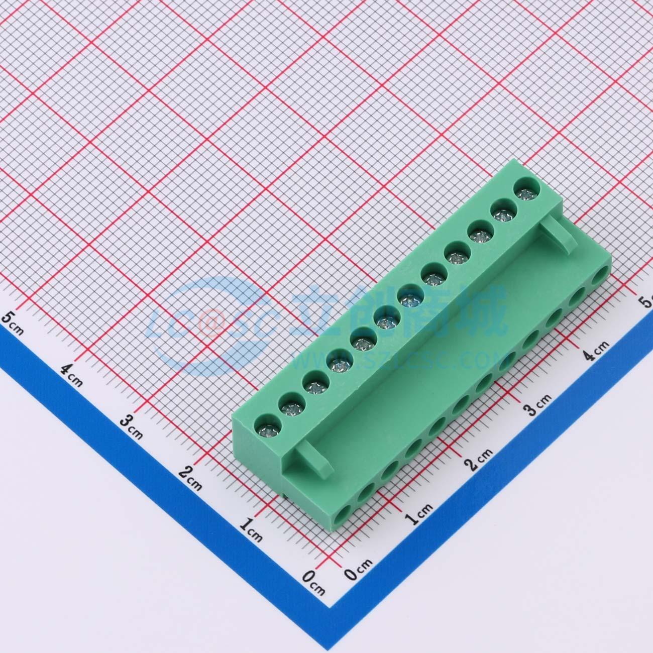 点击查看大图 MXHT396K-3.96-12P-GN01-Cu-S-A实物图