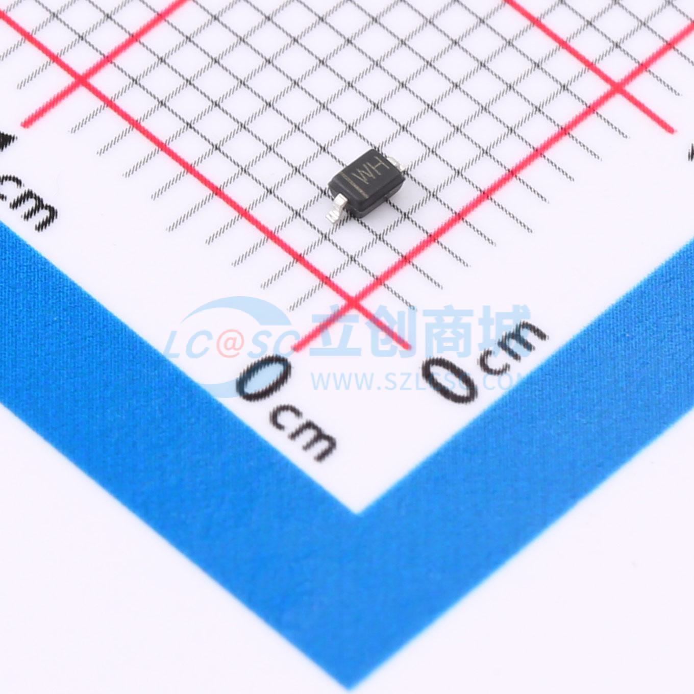 点击查看大图 BZT52C12S WH实物图