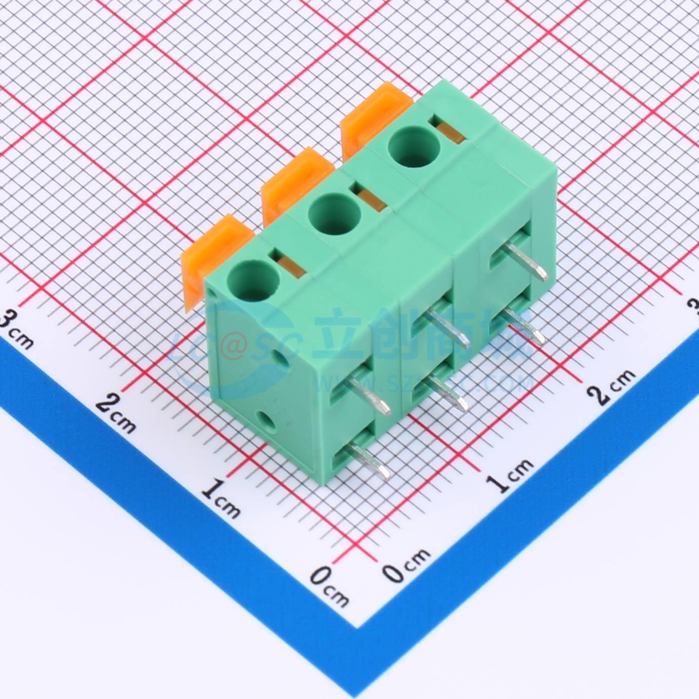 MX142R-7.62-03P-GN01-Cu-A实物图