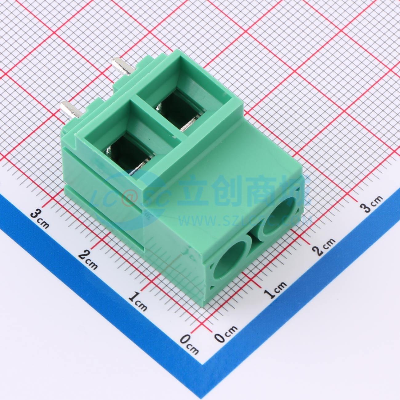 点击查看大图 MX135T-10.16-02P-GN01-Cu-PS-A实物图