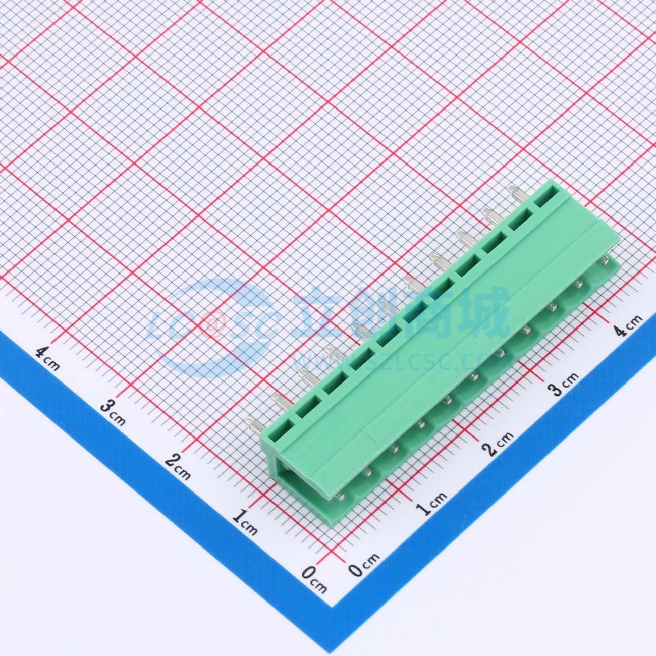 点击查看大图 MXHT396V-3.96-11P-GN01-Cu-A实物图