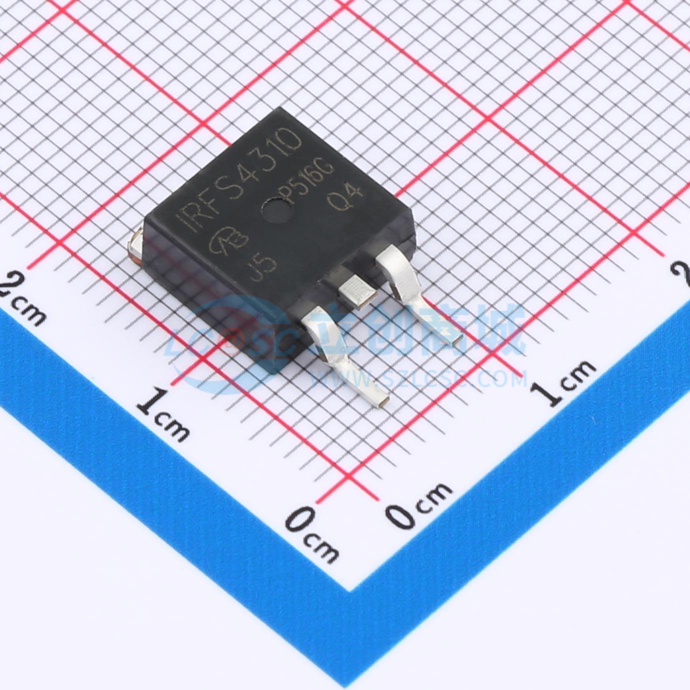 点击查看大图 IRFS4310TRLPBF-VB实物图