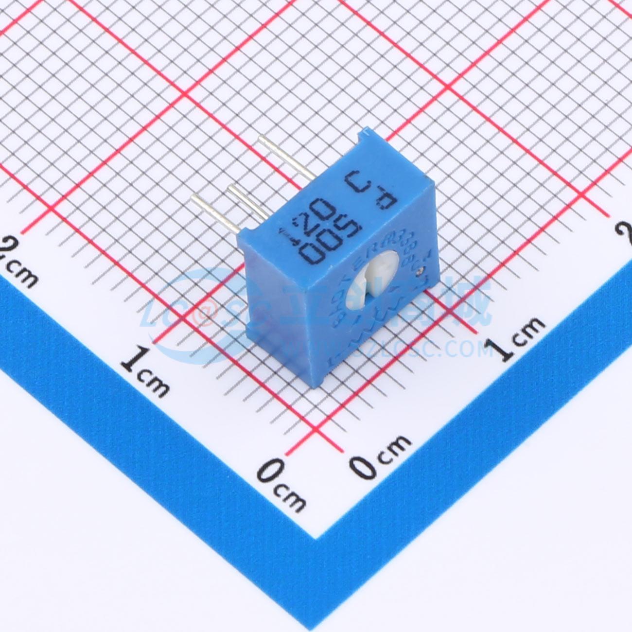 点击查看大图 3386P-500-LF实物图