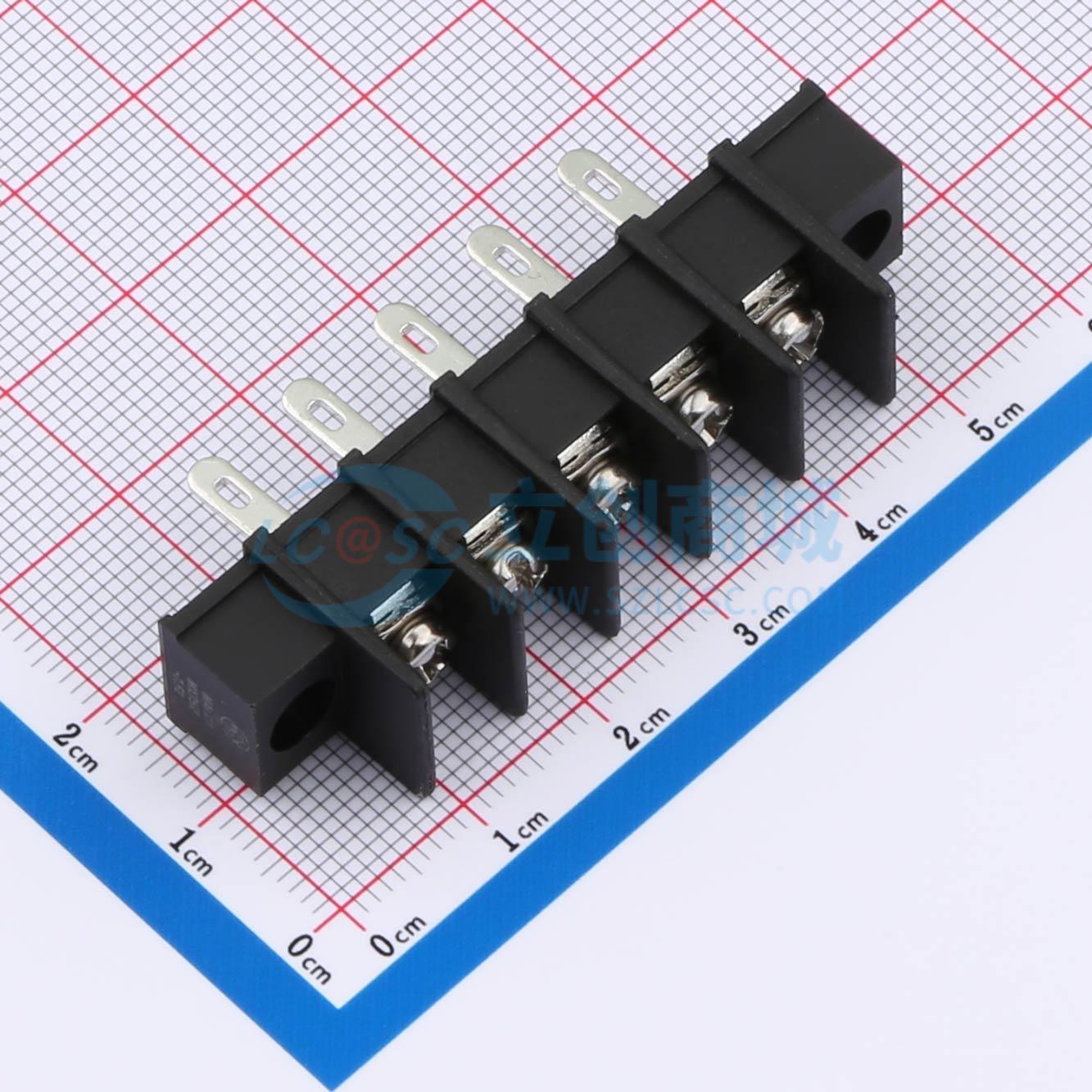 点击查看大图 MX25HM-7.62-05P-BK01-Cu-S-A实物图