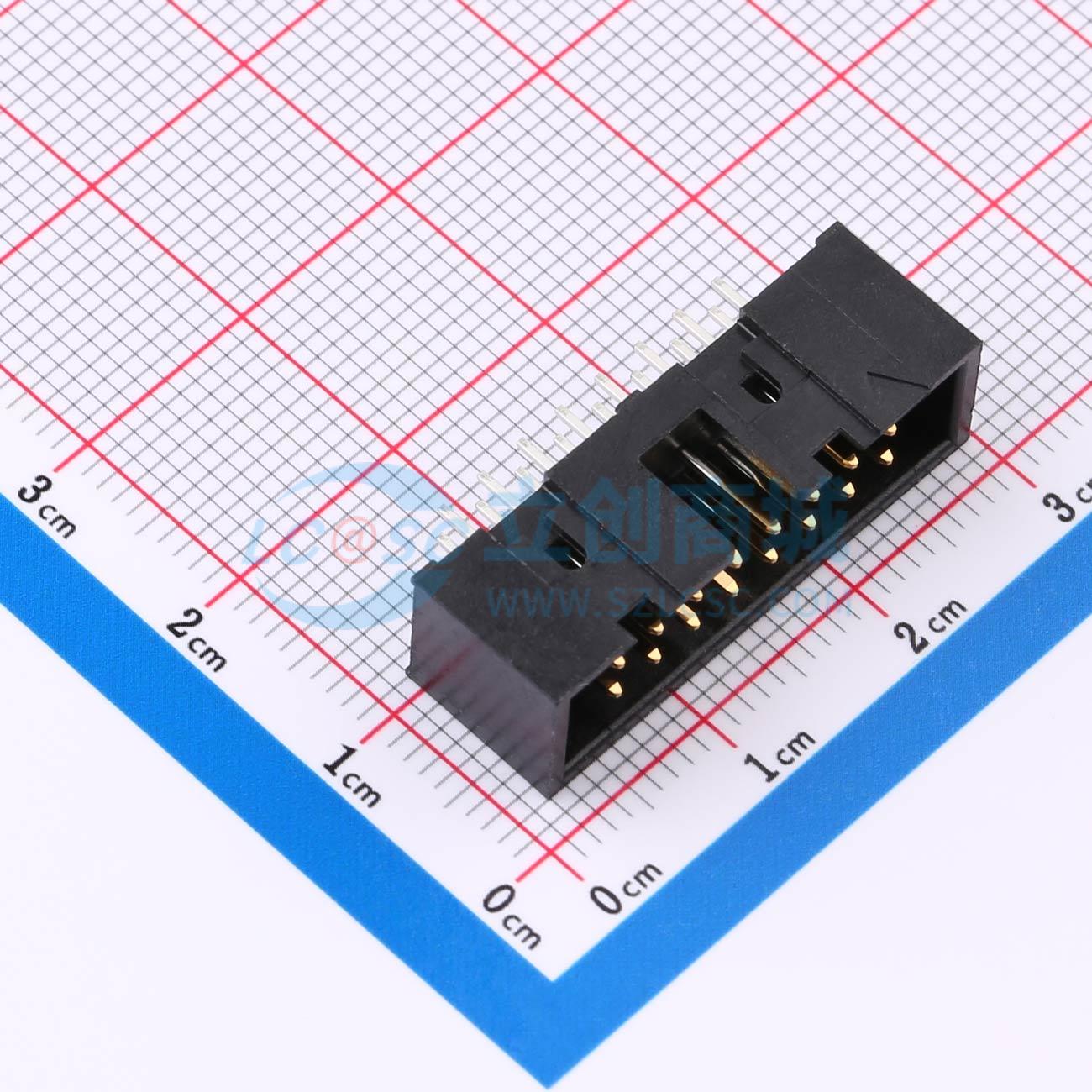 HIF3FC-16PA-2.54DSA(71)实物图