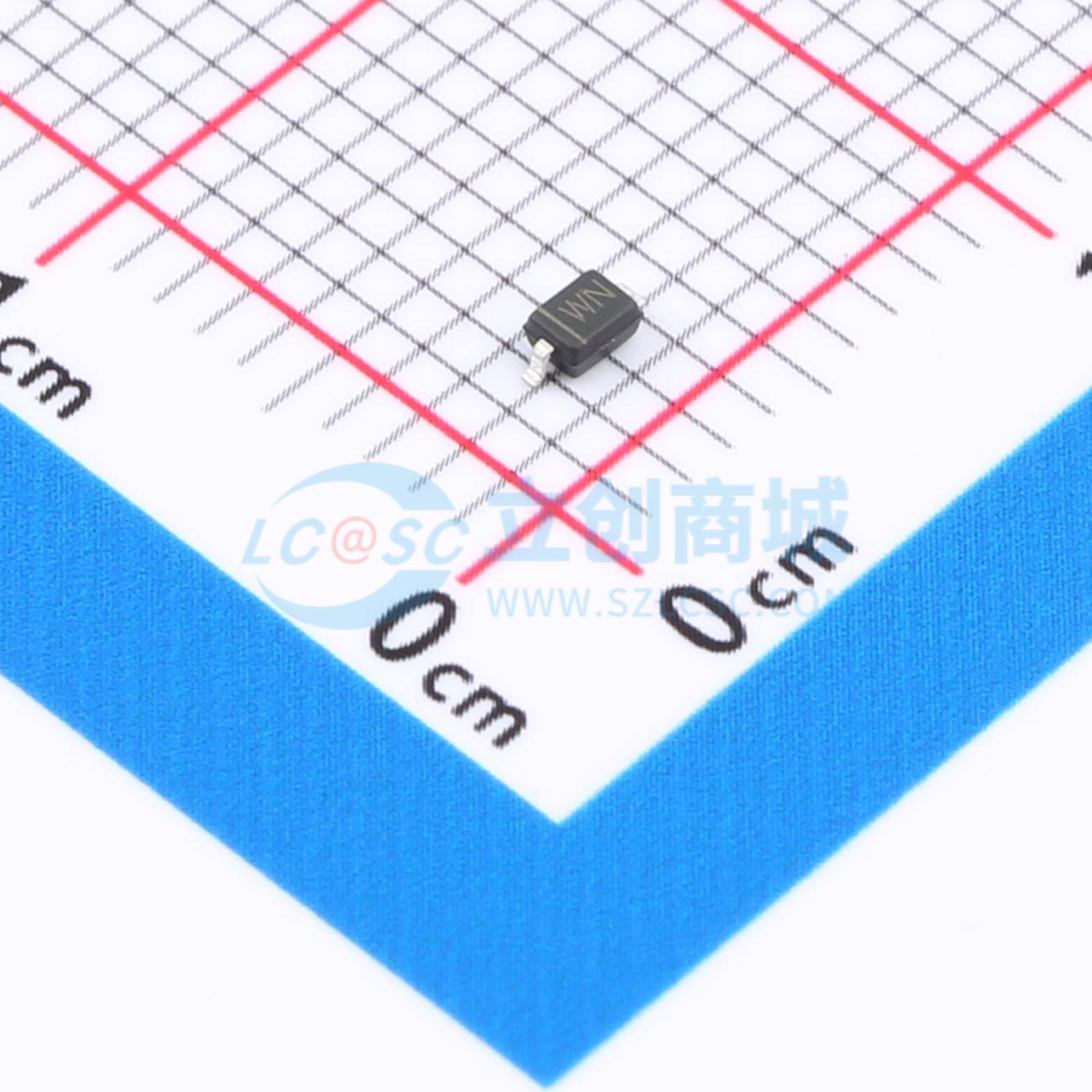 点击查看大图 BZT52C22S WN实物图