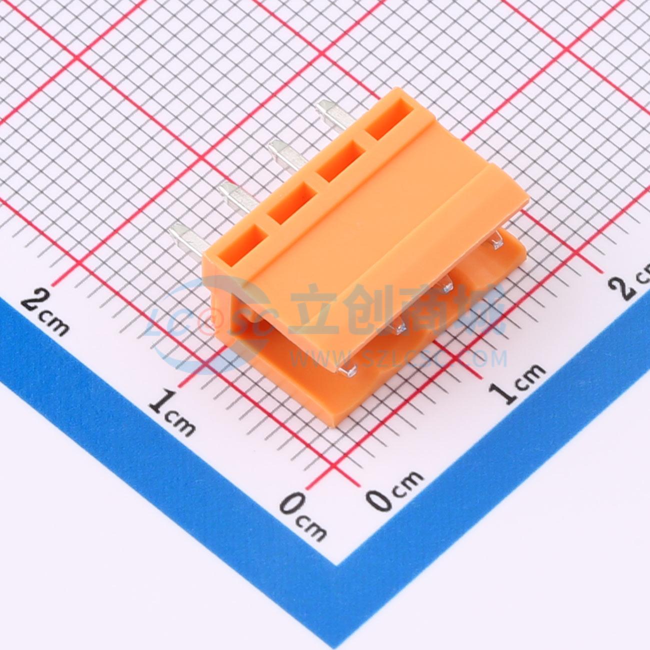 点击查看大图 MXHT396V-3.96-04P-OE01-Cu-A实物图