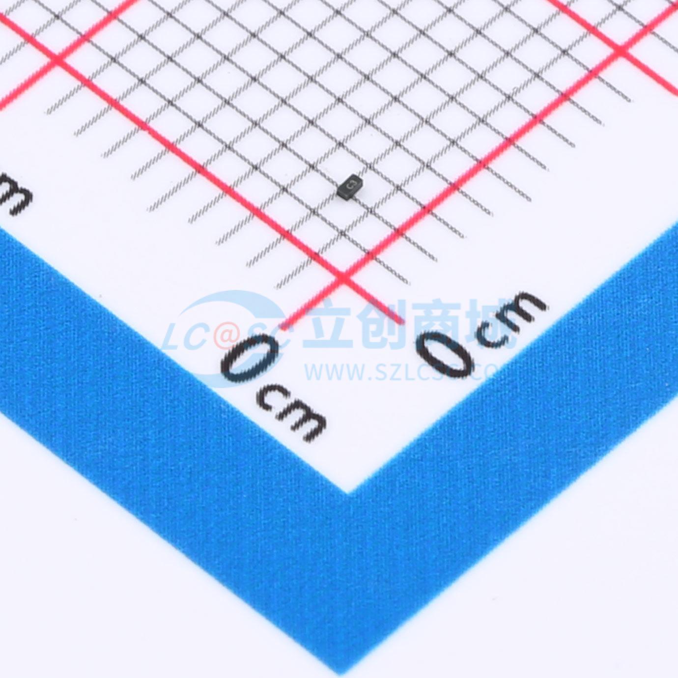 点击查看大图 ESD0603B3V3B实物图