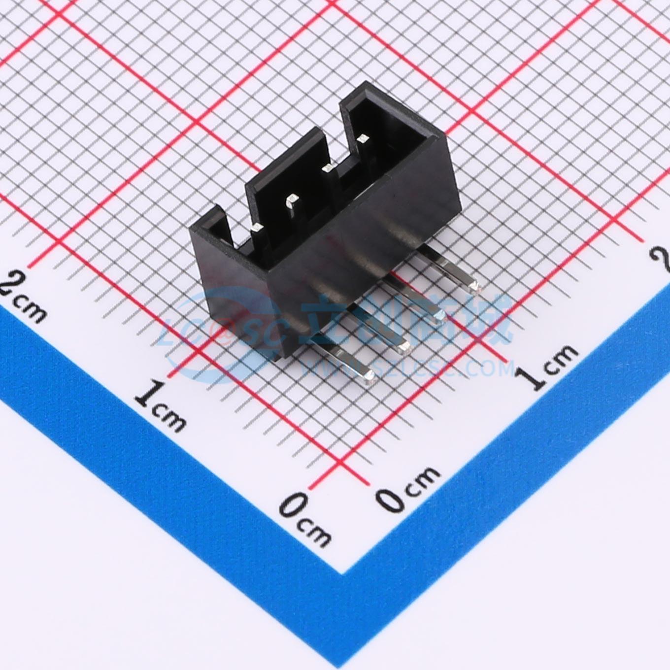点击查看大图 2.54-4P WZDK-H实物图